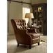 Hamrick Dark Walnut Club Chair