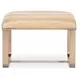 Cooper Brown Upholstered Rectangular Ottoman