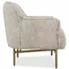 Milo Beige Upholstered Lounge Chair