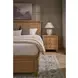 Oakmere Natural 3 Drawer Nightstand with USB Charging