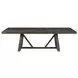 Hearst Reclaimed Chevron 101" Extendable Rectangular Dining Table