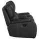 Brookings Charcoal 79" Loveseat with Dual Recliner