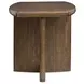 Phoebe Sienna Brown Rectangular End Table