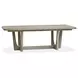 Braelyn Dorian Gray 114" Extendable Rectangular Dining Table