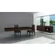 Float Dark Oak 78" Rectangular Dining Table