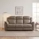 Centeroak Sandy Brown Double 84" Reclining Sofa