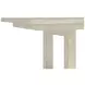 Cotiere Cream Linen Extendable Rectangular Dining Table
