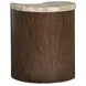 Mcpherson Burnt Umber Free Form Marble Top Nesting End Table