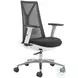 Hasso Black Adjustable Swivel Office Chair