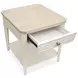 Whisperbay Sea Pearl and Driftwood Rectangular End Table