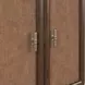 Verge Handcrafted Walnut 2 Door Nightstand