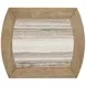 Bradford Riverbed Beige Rectangular Marble Top End Table