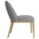Loft Gray Upholstered Side Chair