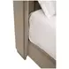 Chandler Caramel and Natural Gray Oak California King Upholstered Panel Bed