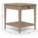 Wilmington Sand Wood End Table