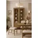 Magnolia Cashew 2 Glass Door Tall Display Cabinet