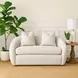 Blue Mallee Mendocino Beach 65" Loveseat