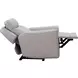 Chester Denisa Soft White Leather Power Reclining Living Room Set with Power Lumbar and USB Charging