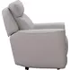 Chester Denisa Soft White Leather Power Reclining Living Room Set with Power Lumbar and USB Charging