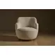 Chloe Colorado Natural Performance Fabric Upholstered Swivel Chair