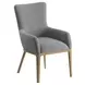 Loft Gray Upholstered Arm Chair