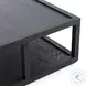 Charley Drifted Black Coffee Table