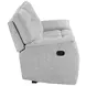 Chablis Mist Gray Reclining Living Room Set with USB Charging