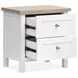 Windmill Harbour White Whisp and Sand Panel Bedroom Set