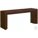 Aries Belgian Chocolate Console Table