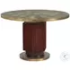 Josefien Eglomise And Richly Mahogany Center Table