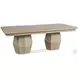 Serenity Light Cerused Oak Extendable Dining Table