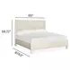 Lorelei Misty Cloud Queen Panel Bed