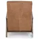 Chance Dakota Warm Taupe Leather Recliner