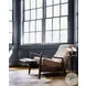 Chance Dakota Warm Taupe Leather Recliner
