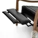 Chance Dakota Black Leather Recliner