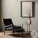 Chance Dakota Black Leather Recliner