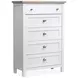Windmill Harbour White Whisp and Sand Panel Bedroom Set