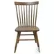 Colonial Oak Weathered Chestnut Trestle Extendable Dining Room Set