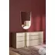 Oblique Soft Silver Paint Gloss Mirror