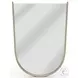 Oblique Soft Silver Paint Gloss Mirror