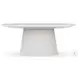 Paragon Blanc Gloss Extendable Dining Room Set