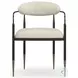 Epoch Ivory Performance Fabric Arm Chair