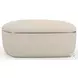 Serir Ivory Melange Performance Boucle Small Cocktail Table