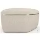 Serir Ivory Melange Performance Boucle Small Cocktail Table