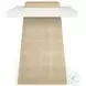Plank Almond Milk Side Table