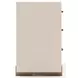 Counter Balance Oatmeal Upholstered Panel Bedroom Set