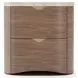 Fleur Ivory and Porcini Upholstered Panel Bedroom Set