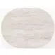 Fleur Porcini and Travertine 2 Drawer Small Nightstand
