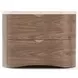 Fleur Ivory and Porcini Upholstered Panel Bedroom Set