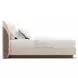 Fleur Ivory and Porcini Upholstered Panel Bedroom Set